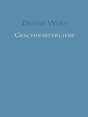 cover image of Geschwisterliebe